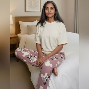 🐁Disney Pink Mickey and Minnie Mouse Super Soft Lounge Pants